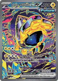 SV Prismatic Evolutions: 154/131 - Iron Hands ex (SIR)