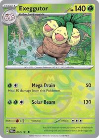 SV Prismatic Evolutions: 002/131 - Exeggutor (Master Ball Pattern)