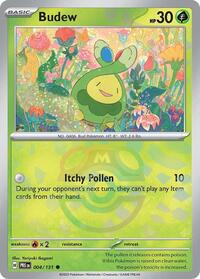 SV Prismatic Evolutions: 004/131 - Budew (Master Ball Pattern)