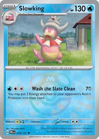 SV Prismatic Evolutions: 019/131 - Slowking (Master Ball Pattern)