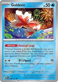 SV Prismatic Evolutions: 020/131 - Goldeen (Master Ball Pattern)