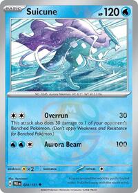 SV Prismatic Evolutions: 024/131 - Suicune (Master Ball Pattern)