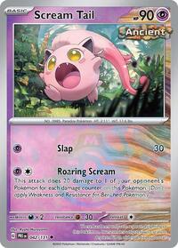 SV Prismatic Evolutions: 042/131 - Scream Tail (Master Ball Pattern)