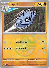 SV Prismatic Evolutions: 048/131 - Pupitar (Master Ball Pattern)