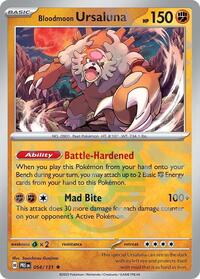 SV Prismatic Evolutions: 054/131 - Bloodmoon Ursaluna (Master Ball Pattern)