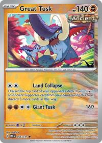 SV Prismatic Evolutions: 055/131 - Great Tusk (Master Ball Pattern)