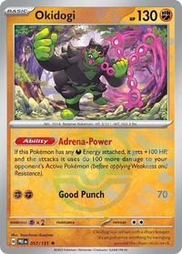 SV Prismatic Evolutions: 057/131 - Okidogi (Master Ball Pattern)
