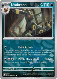 SV Prismatic Evolutions: 059/131 - Umbreon (Master Ball Pattern)
