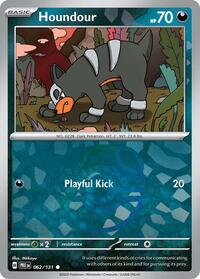 SV Prismatic Evolutions: 062/131 - Houndour (Master Ball Pattern)