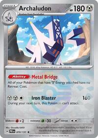 SV Prismatic Evolutions: 070/131 - Archaludon (Master Ball Pattern)