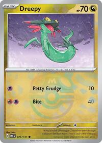 SV Prismatic Evolutions: 071/131 - Dreepy (Master Ball Pattern)