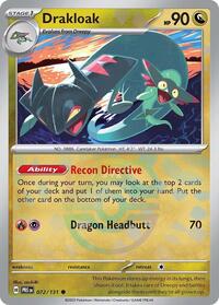 SV Prismatic Evolutions: 072/131 - Drakloak (Master Ball Pattern)