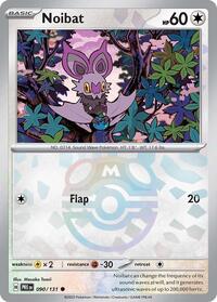 SV Prismatic Evolutions: 090/131 - Noibat (Master Ball Pattern)