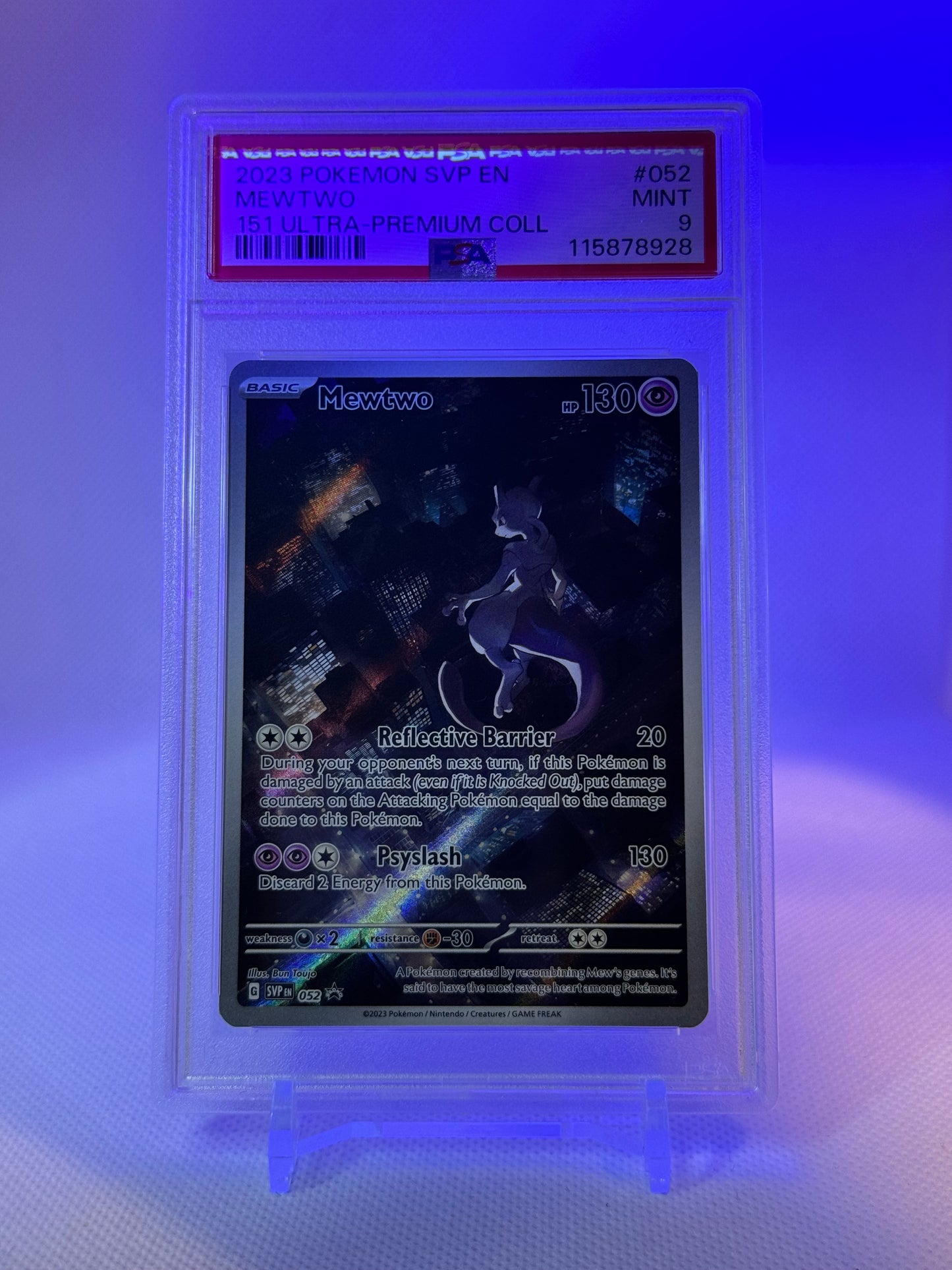 SVP 052 - Mewtwo PSA 9