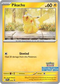 SVP 214 - Pikachu   (Illustration Contest )