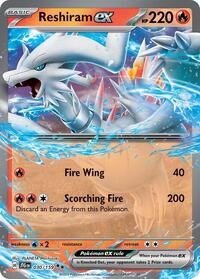 SV Journey Together: 030/159 - Reshiram ex (DR)