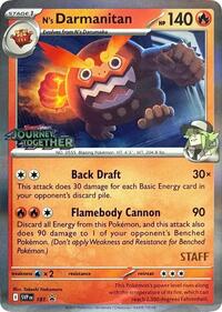 SVP 181 - Ns Darmanitan   (Prerelease) Staff