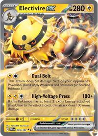 SV Destined Rivals: 069/182 - Electivire ex (DR)