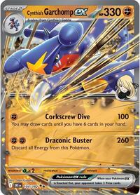 SV Destined Rivals: 104/182 - Cynthia's Garchomp ex (DR)