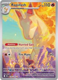 SV Destined Rivals: 189/182 - Rapidash (IR)