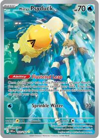SV Destined Rivals: 193/182 - Misty's Psyduck (IR)