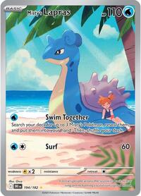 SV Destined Rivals: 194/182 - Misty's Lapras (IR)