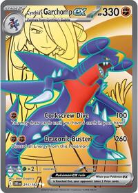 SV Destined Rivals: 215/182 - Cynthia's Garchomp ex (UR)