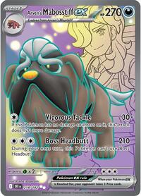 SV Destined Rivals: 218/182 - Arven's Mabosstiff ex (UR)