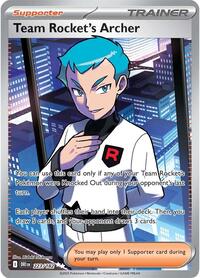 SV Destined Rivals: 223/182 - Team Rocket's Archer (UR)