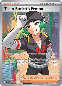 SV Destined Rivals: 227/182 - Team Rocket's Proton (UR)