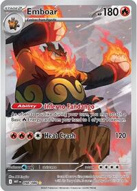 SV White Flare: 098/086 - Emboar (IR)