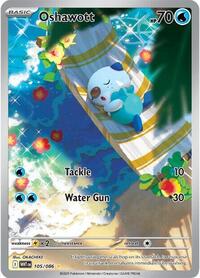 SV White Flare: 105/086 - Oshawott (IR)