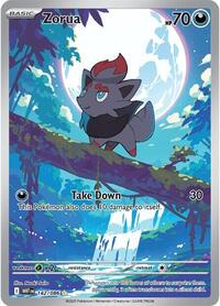 SV White Flare: 142/086 - Zorua (IR)