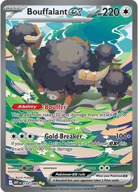 SV White Flare: 170/086 - Bouffalant ex (SIR)