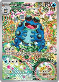 SV Black Bolt: 105/086 - Seismitoad (IR)