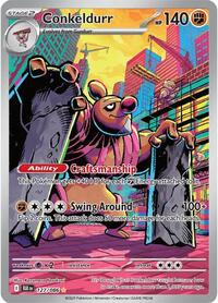SV Black Bolt: 127/086 - Conkeldurr (IR)