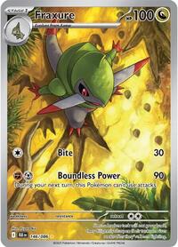SV Black Bolt: 146/086 - Fraxure (IR)
