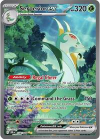 SV Black Bolt: 164/086 - Serperior ex (SIR)