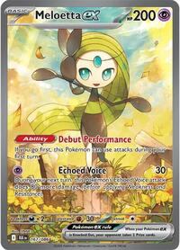 SV Black Bolt: 167/086 - Meloetta ex (SIR)