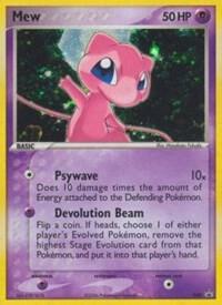 Mew - 040 (Trainer's Challenge Set) - Nintendo Promos (PR) Damaged