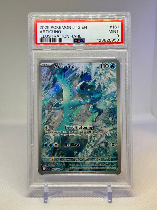 SV Journey Together: 161/159 - Articuno (IR)  PSA 9