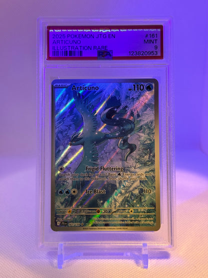 SV Journey Together: 161/159 - Articuno (IR)  PSA 9