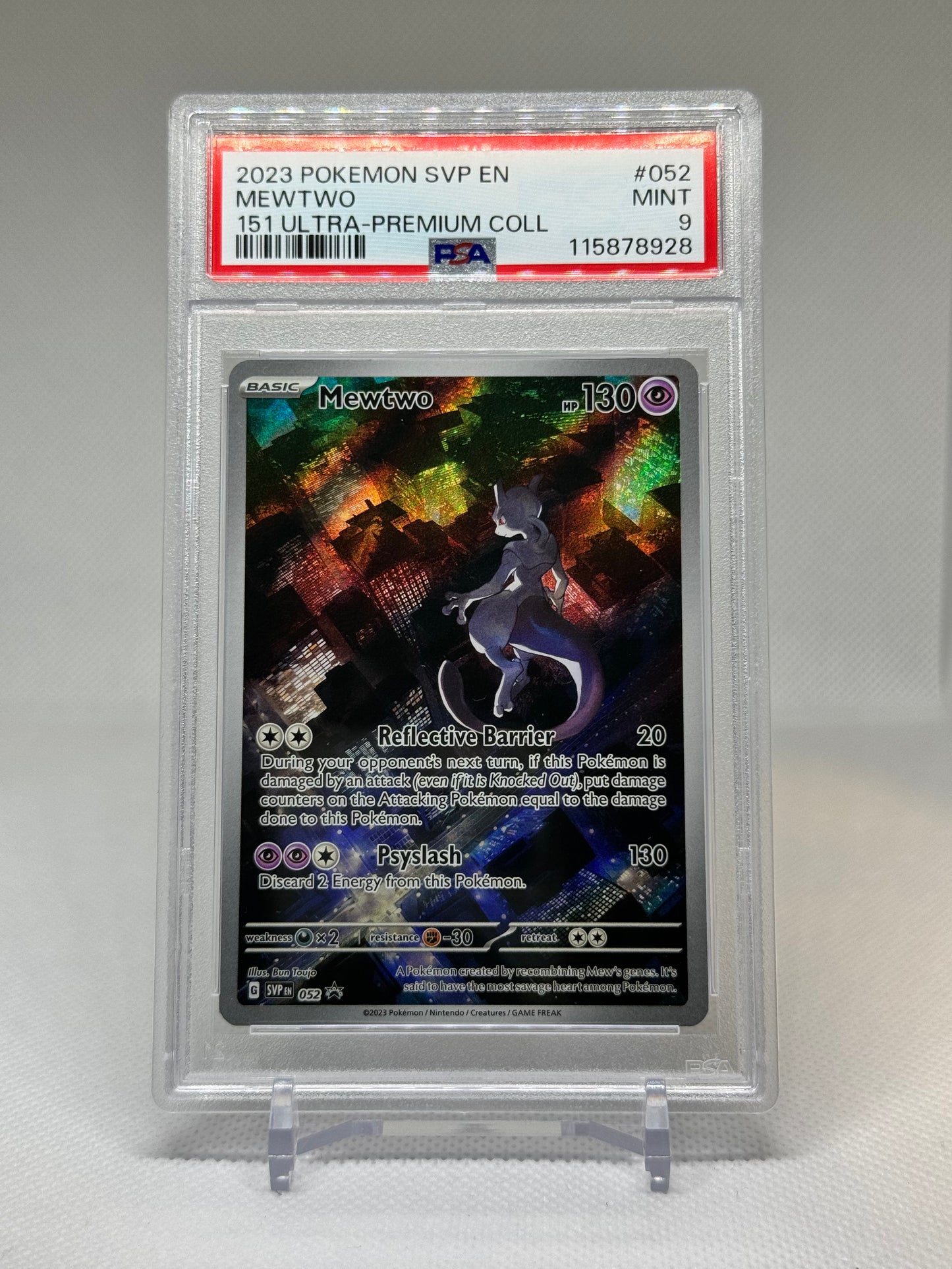 SVP 052 - Mewtwo PSA 9