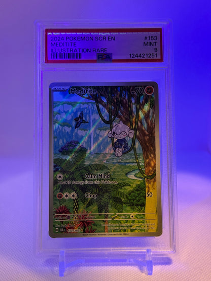 SV Stellar Crown: 153/142 - Meditite (IR) PSA 9