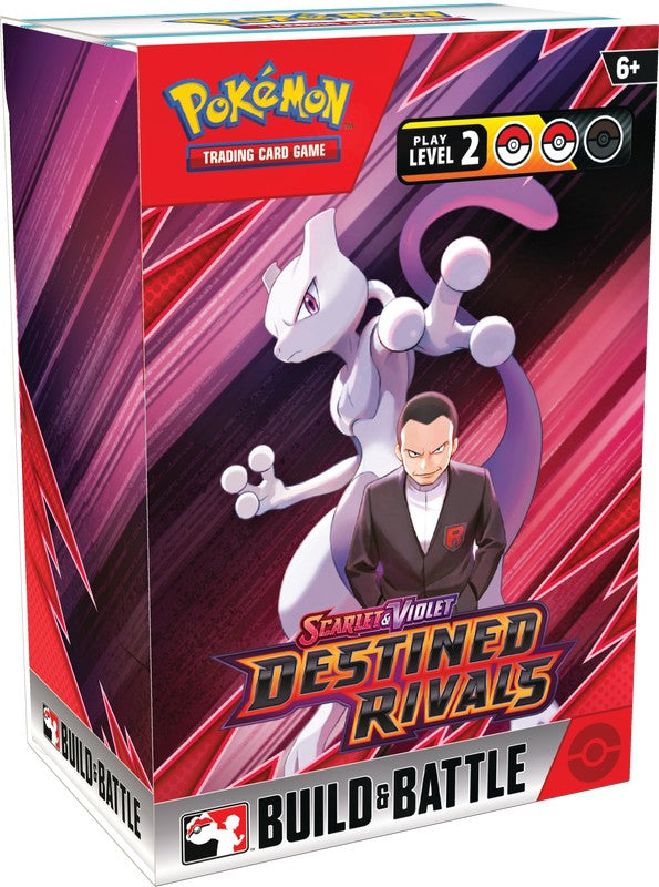 Scarlet & Violet-Destined Rivals Build & Battle (4 Packs)