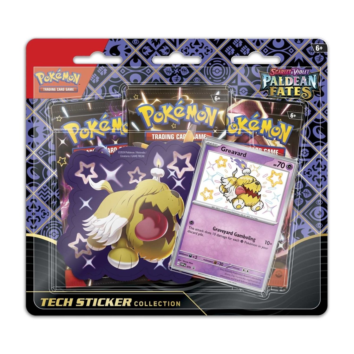 Scarlet & Violet-Paldean Fates Tech Sticker Collection [Set of 3]