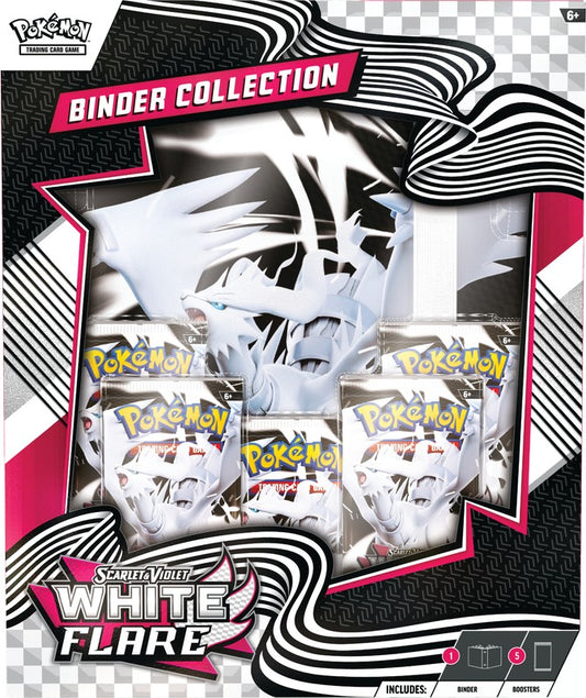 Scarlet & Violet-White Flare Binder Collection
