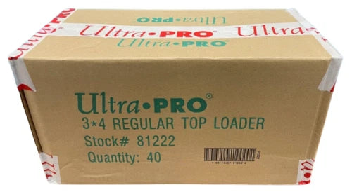 Ultra PRO: Standard 3" x 4" Top Loader Case – 40 Packs (25 Count Each)
